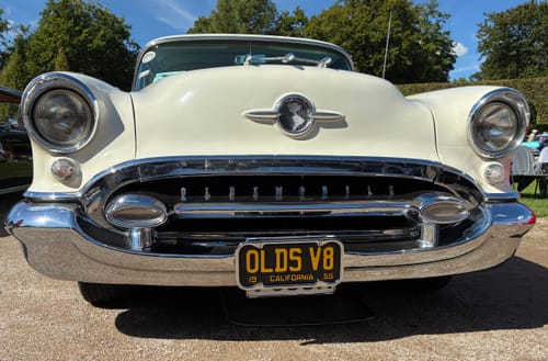 Customer photo review of 1955 CALIFORNIA LICENSE PLATE 6"x14" (351.5mm x 156.5mm)