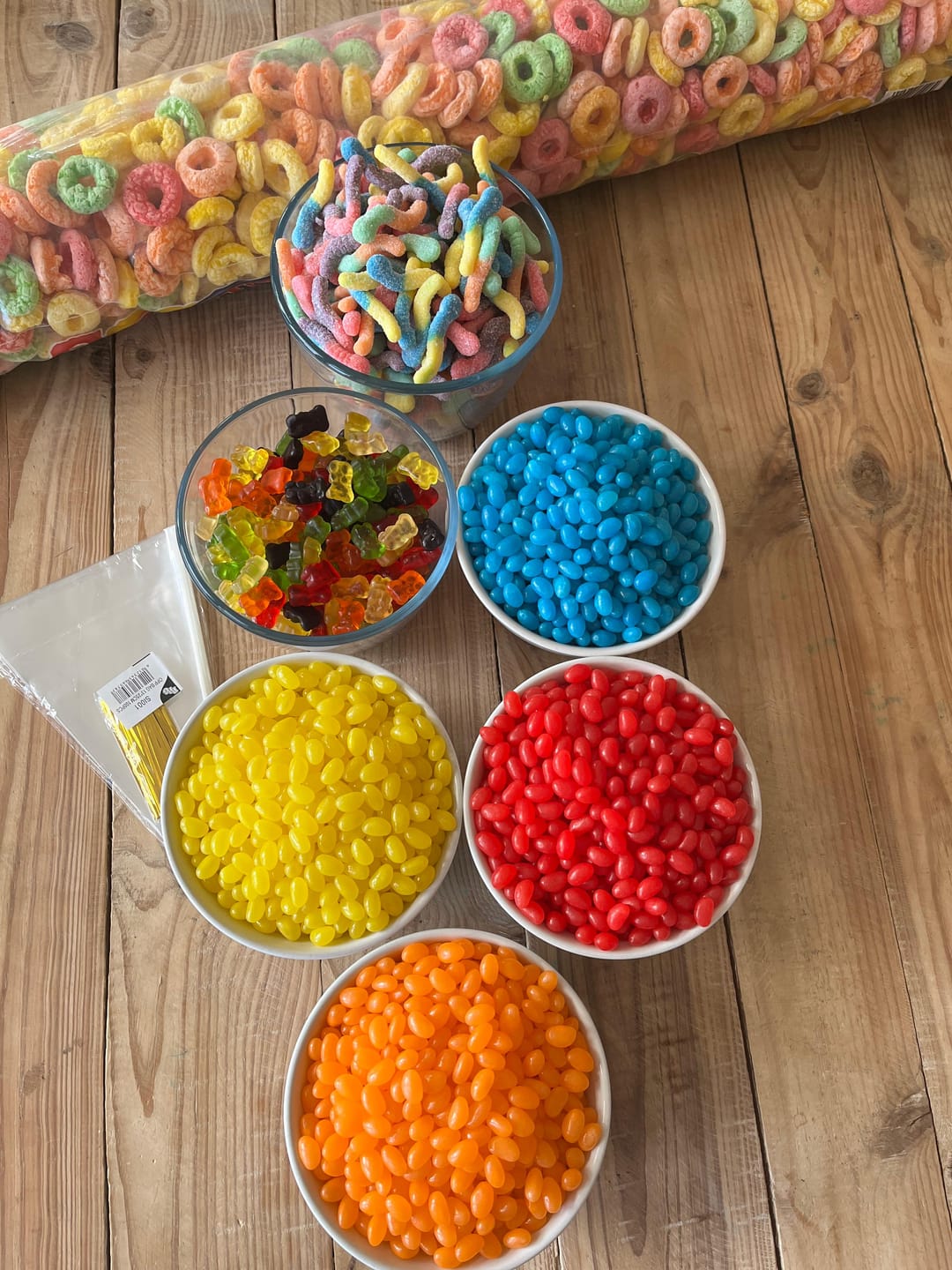 Customer photo review of Jelly Beans - Blue Blueberry 1kg