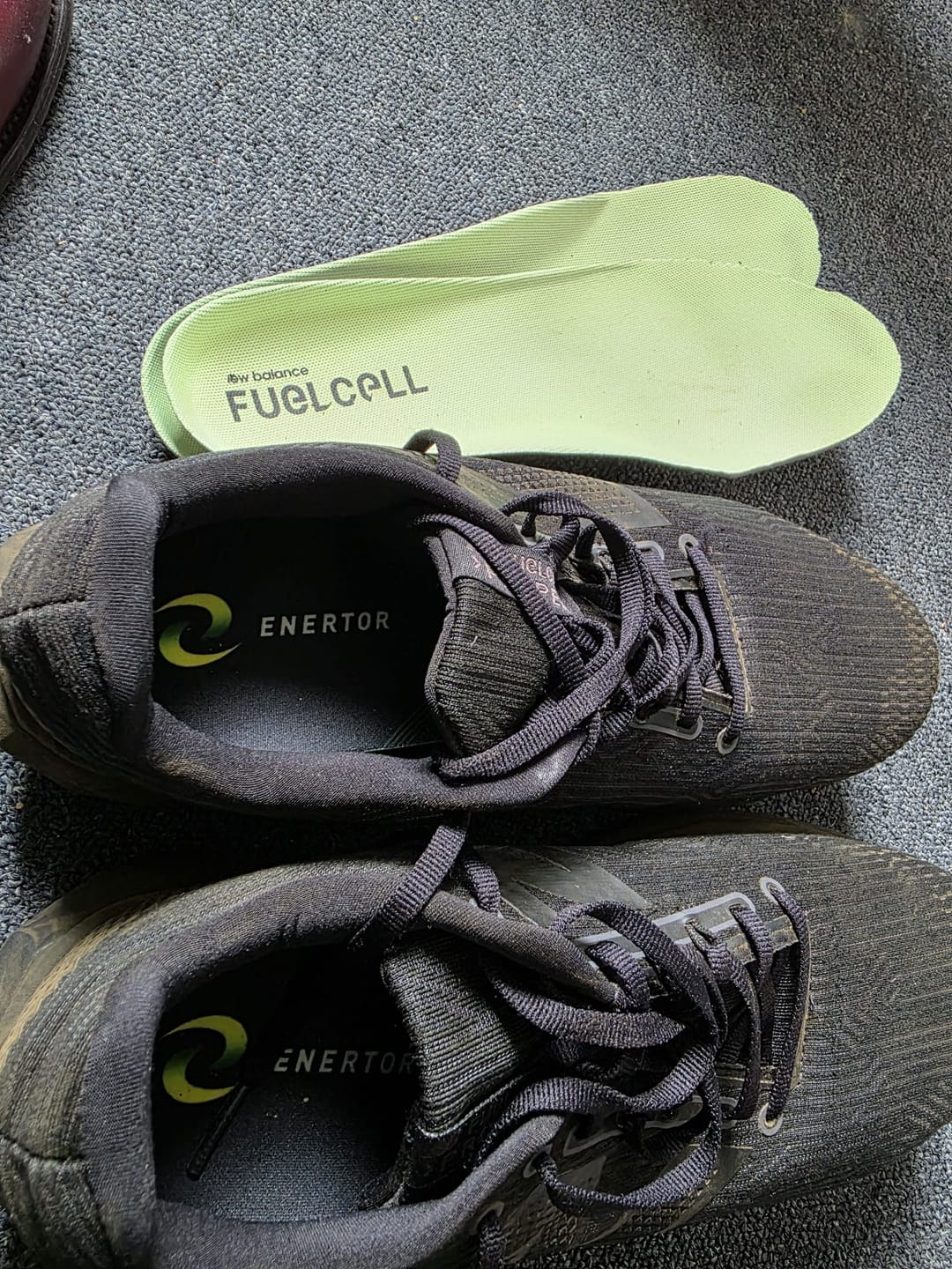 Customer photo review of Running insoles