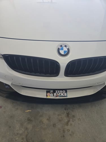Customer photo review of R&M ZERO FCKS SLAP STICKER