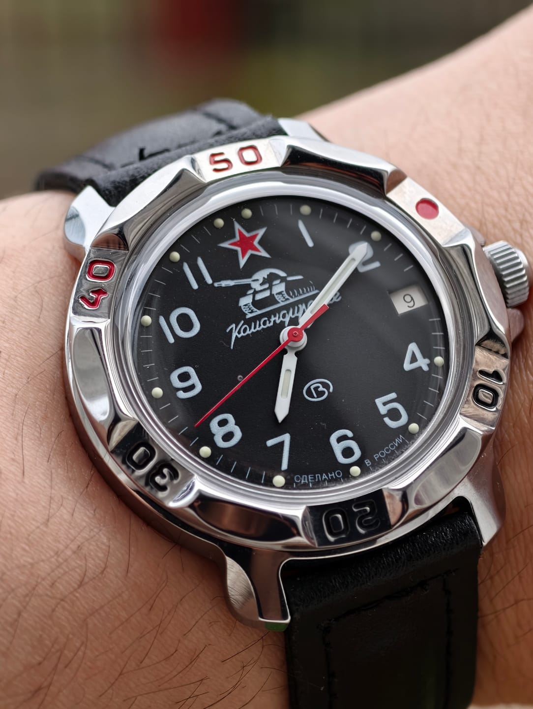 Customer photo review of Reloj Vostok Komandirskie 811306 A Cuerda Made in Russia 40mm [EXCLUSIVO]