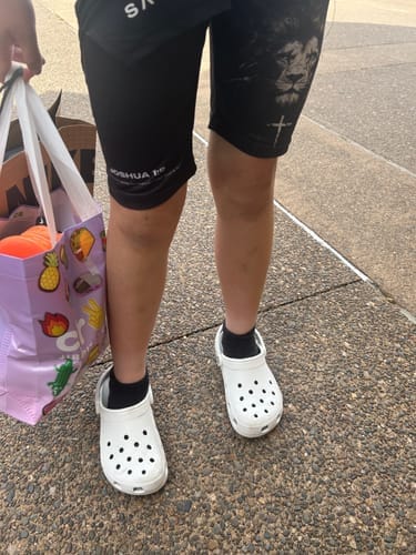 Customer photo review of Joshua 1:9 'Lion' Youth Performance Shorts