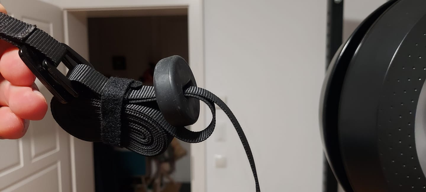 Customer photo review of Strap Bumper for Kinetic Trainer