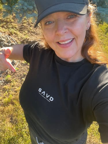 Customer photo review of SAVD Performance T-Shirt - Black
