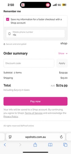 Customer photo review of WP Beanie