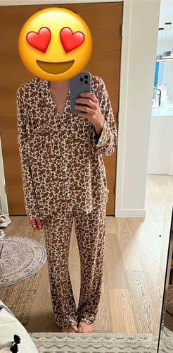 Customer photo review of Ladies Collared Set - MEADOW