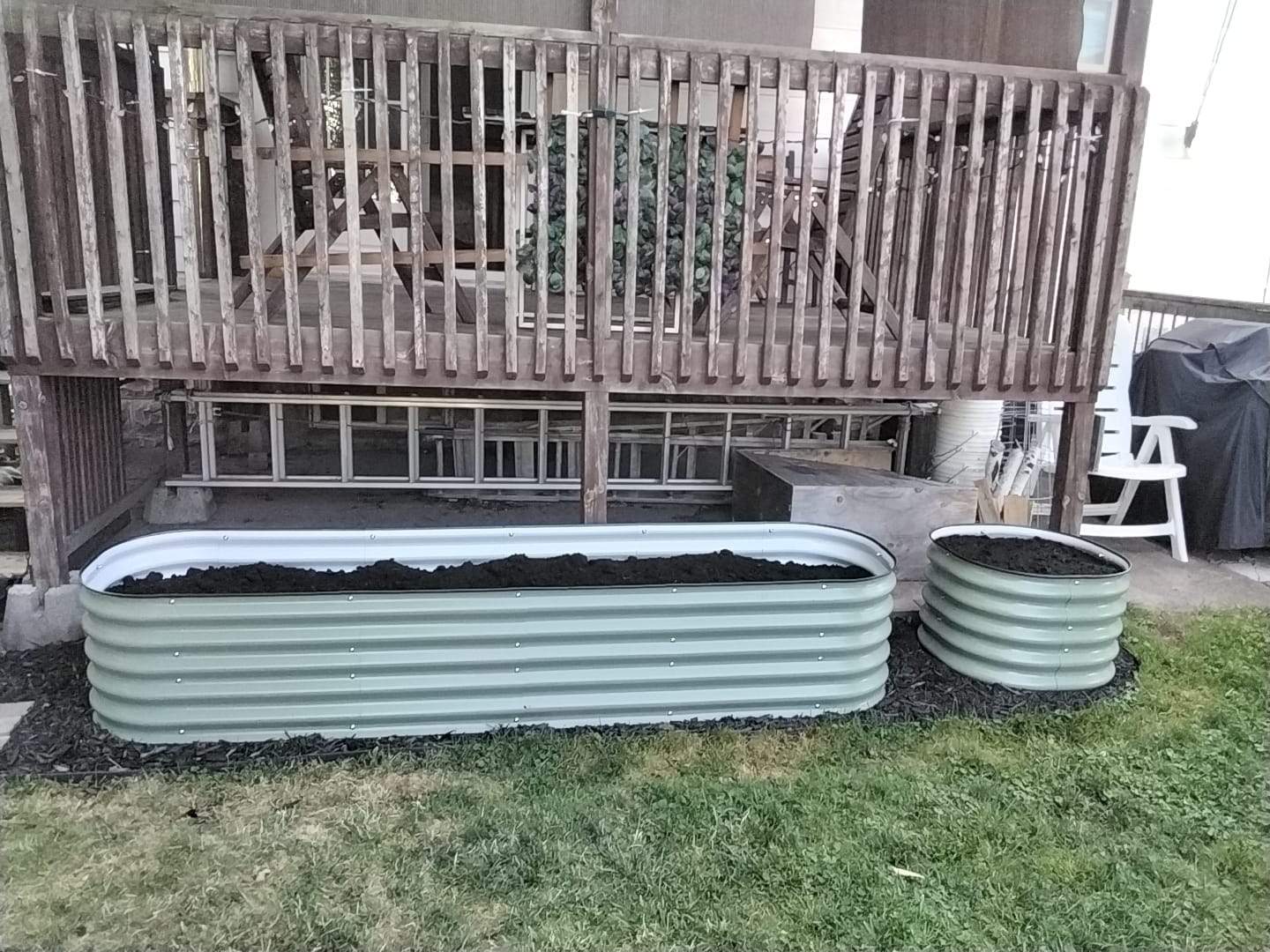 Customer photo review of 17” Tall Round (Twin Pack)