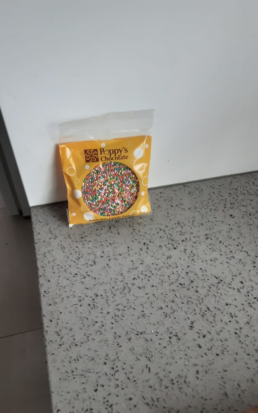 Customer photo review of Jumbo sprinkles Twin Pack