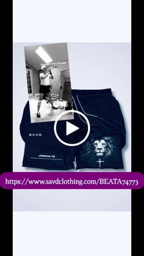 Customer photo review of Joshua 1:9 'Lion' Women's Performance Shorts