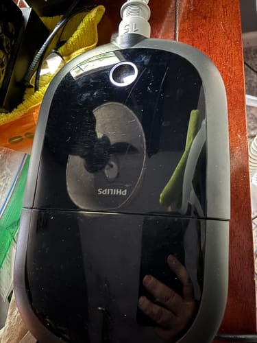 Customer photo review of DreamWear Silicone Nasal Pillow CPAP Mask with Headgear - Fit Pack