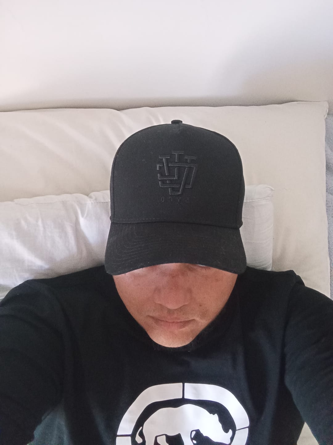 Customer photo review of LVCO "Blk on Blk" A-Frame Snapback