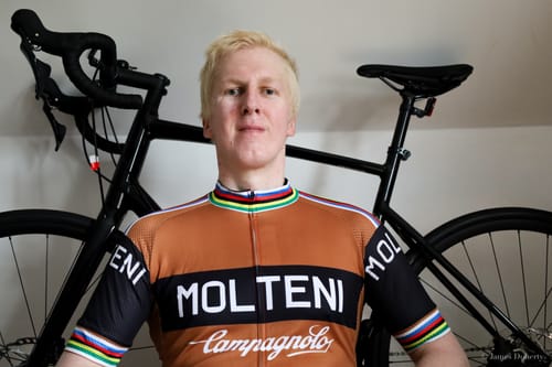 Customer photo review of Molteni Retro Short sleeves Jersey