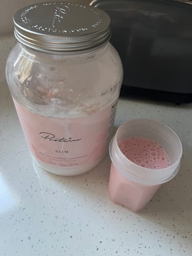 Customer photo review of Slim Meal Shake, 34 Servings