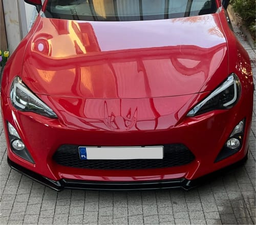 Customer photo review of Front Bumper Splitter Lip for Toyota GT86 FT86 Scion FR-S 2012-2016