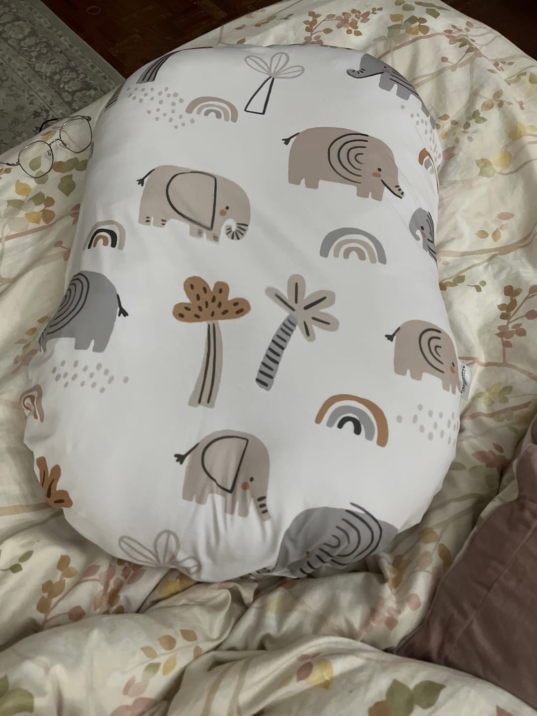 Customer photo review of Infant Lounger's External Cover