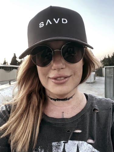 Customer photo review of SAVD Perforated Snapback - Black