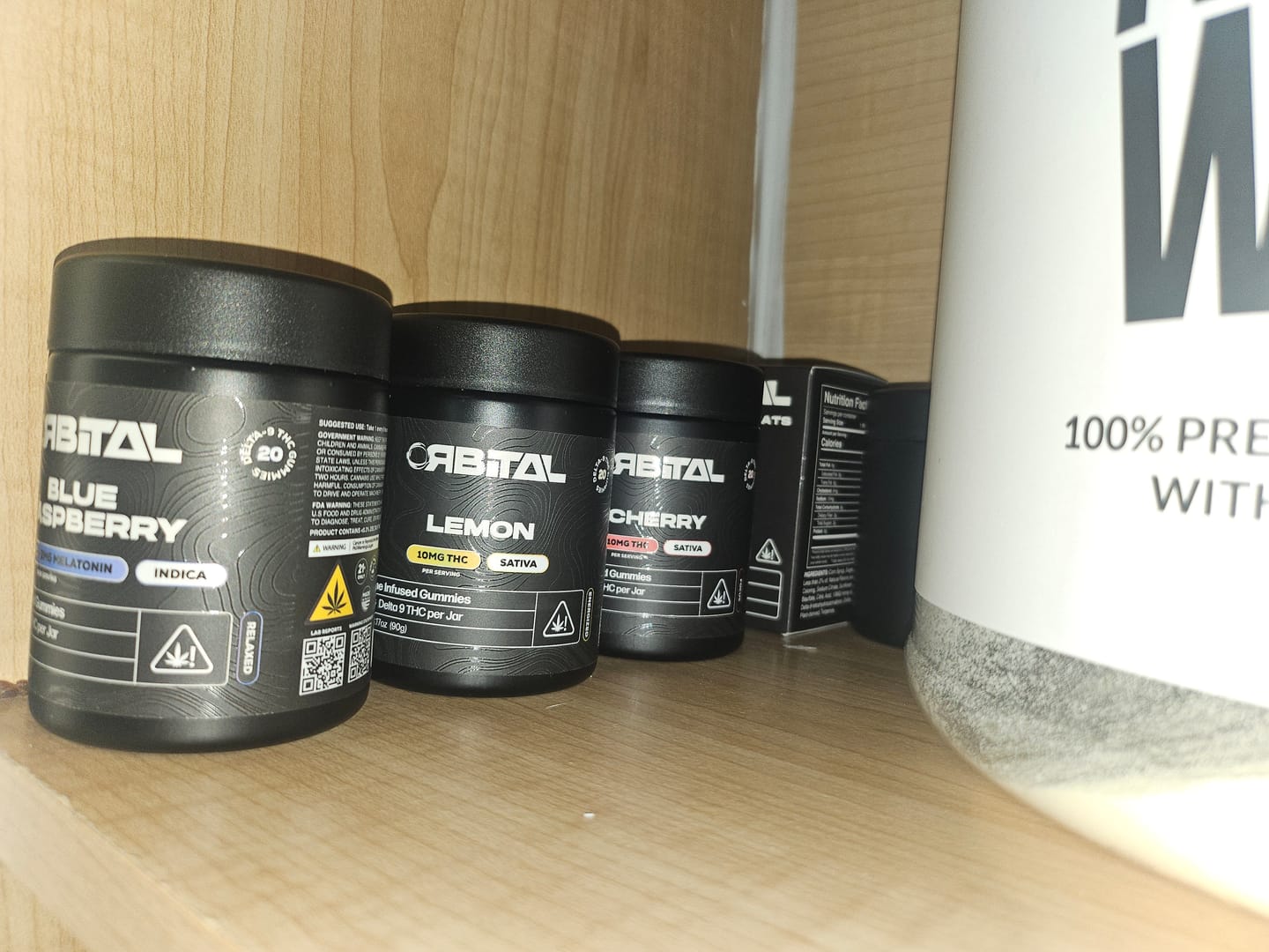 Customer photo review of Orbital Cherry 10mg D9 Sativa Gummies