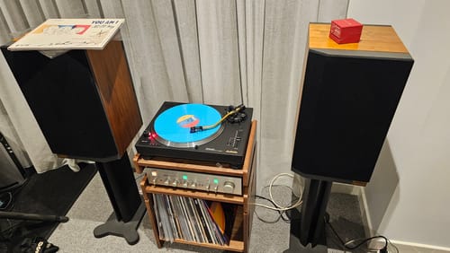 Customer photo review of Aurala 140 (Top)- Record Player Shelf