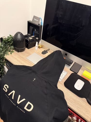 Customer photo review of SAVD Oversized Hoodie