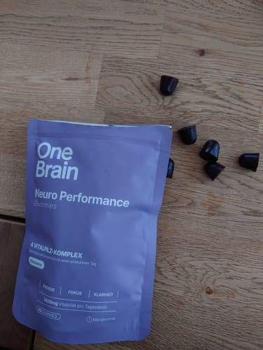 Customer photo review of OneBrain Vitalpilz Gummies