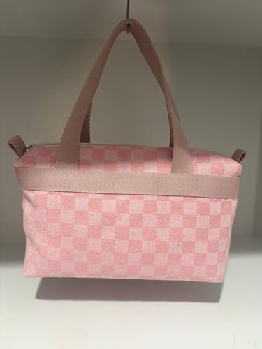 Customer photo review of FITA LISTRAS 30MM COR ROSA BEBE/GRAFITE 1 METRO