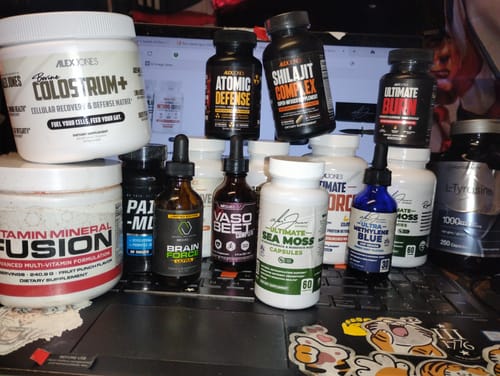 Customer photo review of 🎁 Ultimate Seamoss Capsules With Bladderwrack & Burdock Root (50% off)