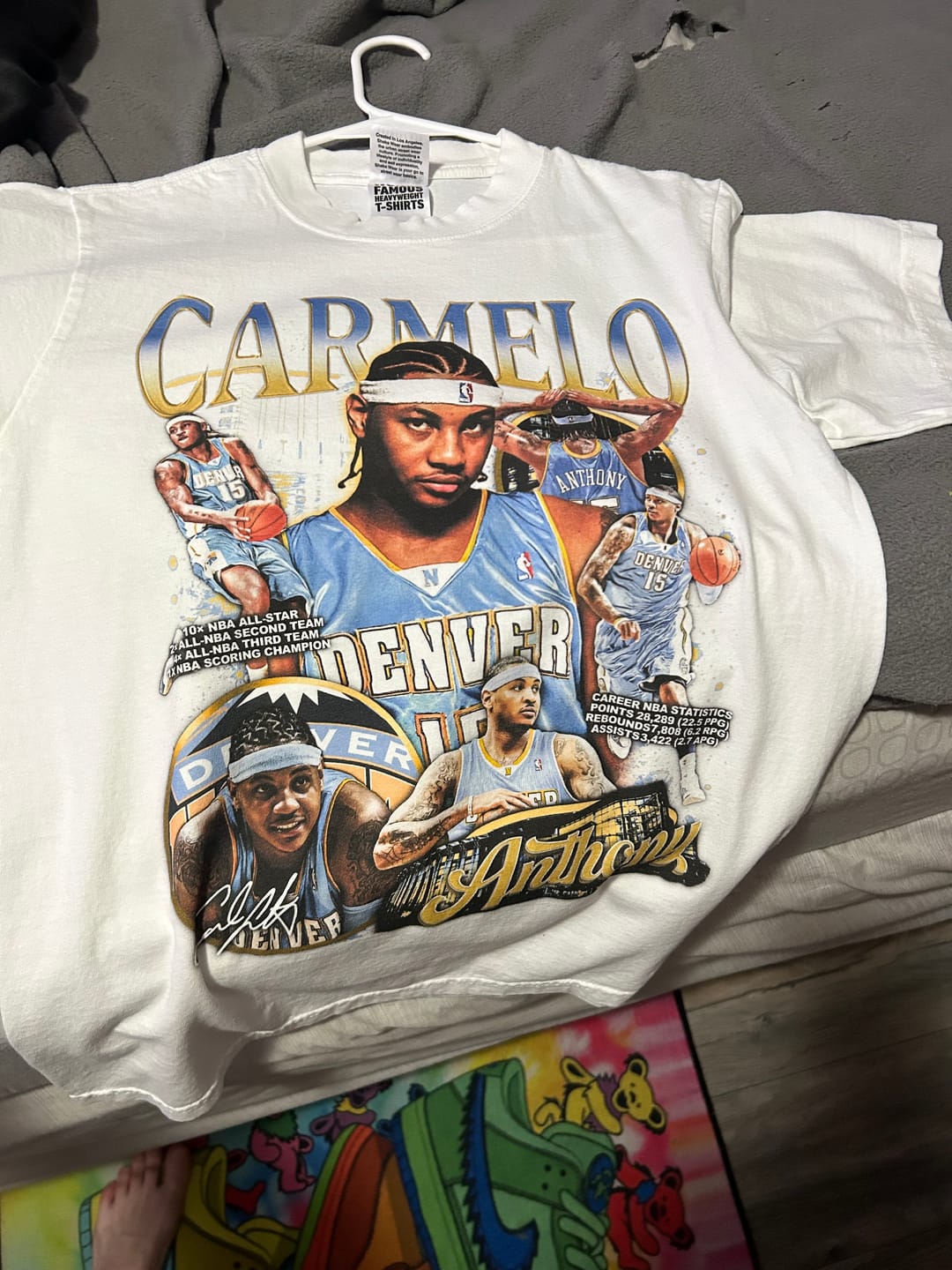 Customer photo review of Melo "Nuggets" Tee