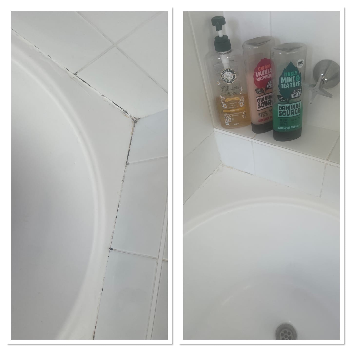 Customer photo review of GLASSGUARD® Miracle Mould Removal Gel