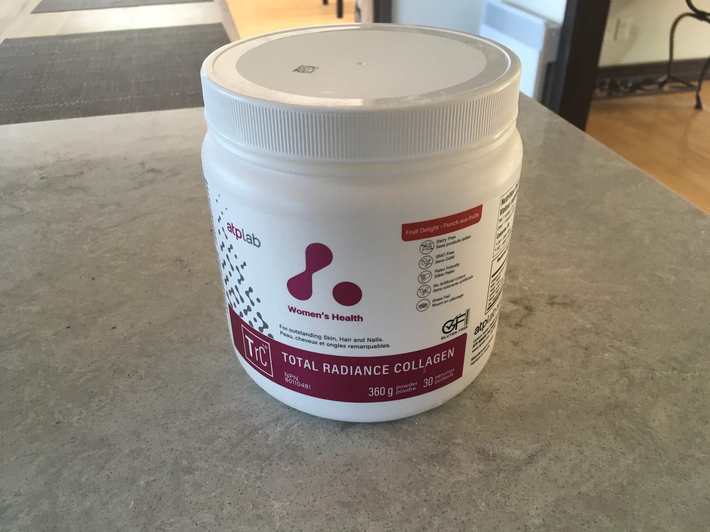 Customer photo review of ATP Lab - Total Radiance Collagen - 360g
