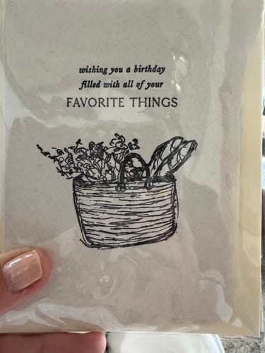 Customer photo review of Monthly Artisan Card Subscription