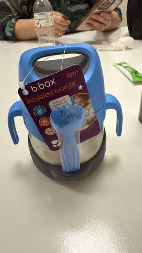 Customer photo review of Bbox Snackbox with 2 Leakproof Compartments
