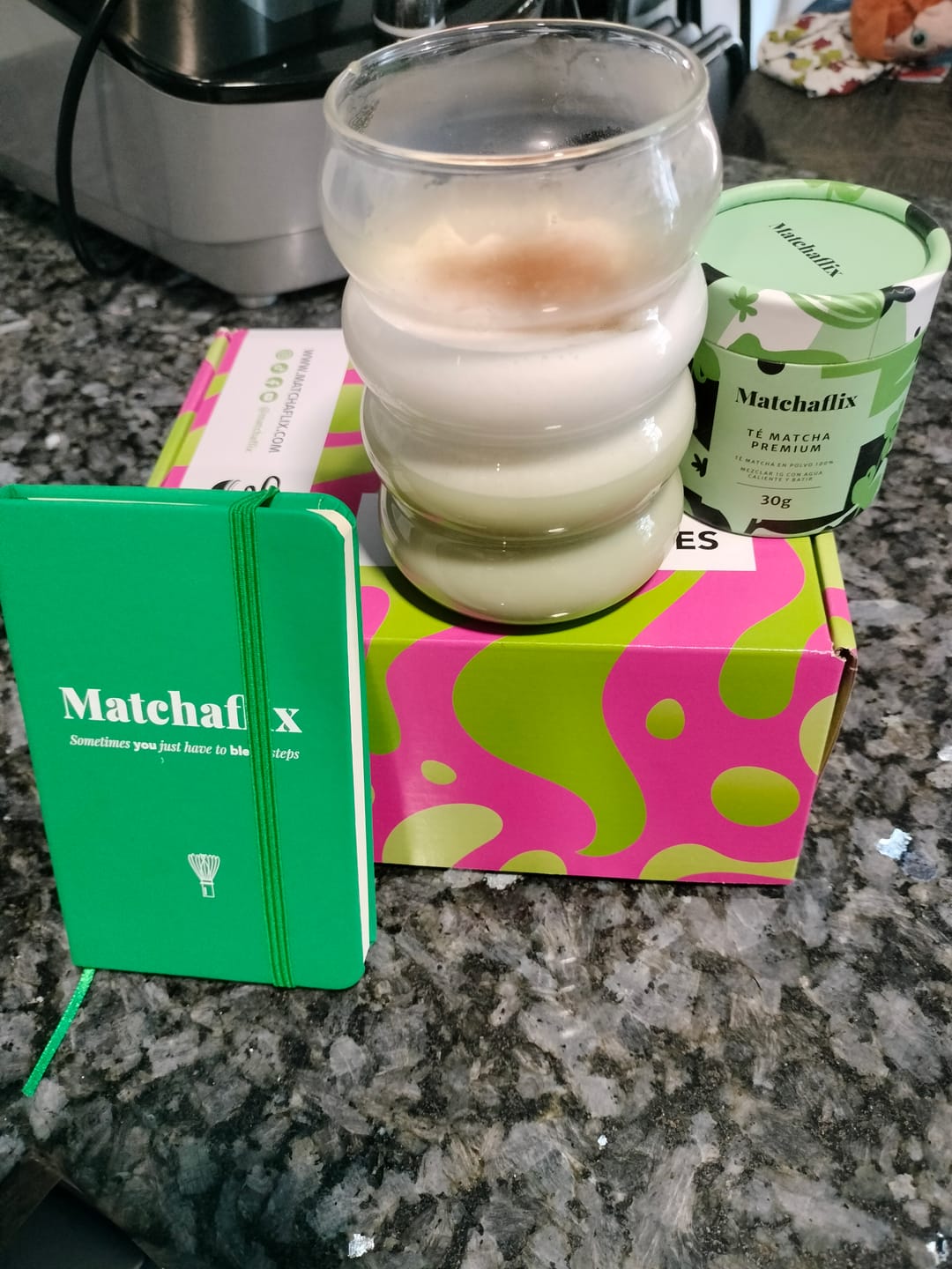 Customer photo review of Libreta Oficial Matchaflix