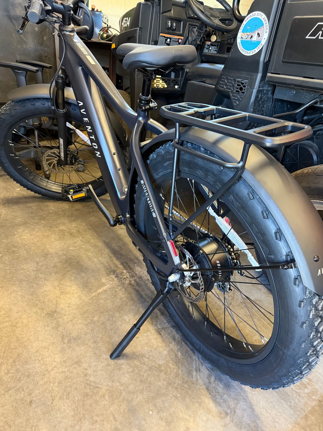 Customer photo review of Aventon Aventure 3 Step Over