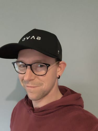 Customer photo review of SAVD Perforated Snapback - Black