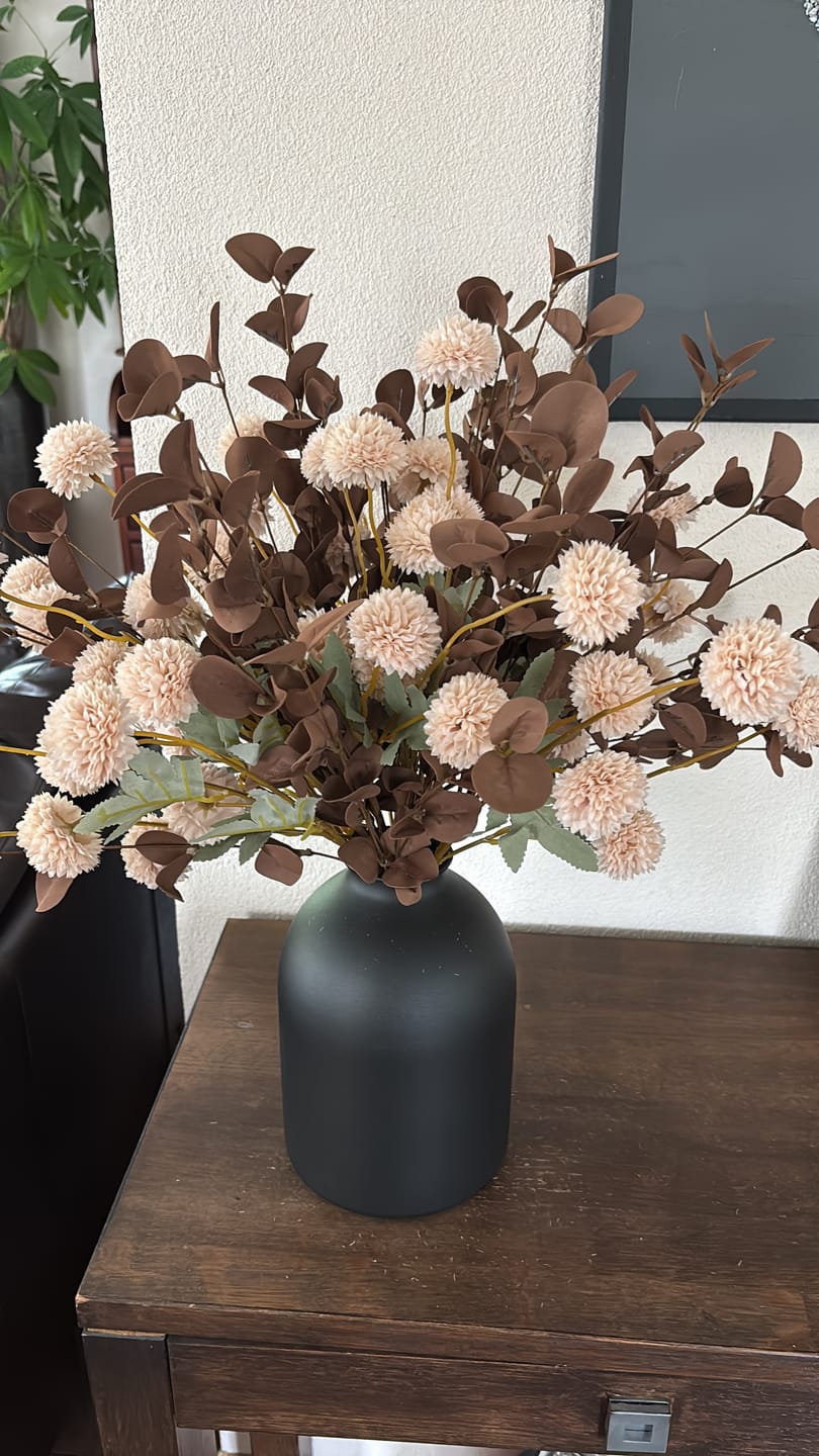 Customer photo review of Casa vaas - Mat zwart