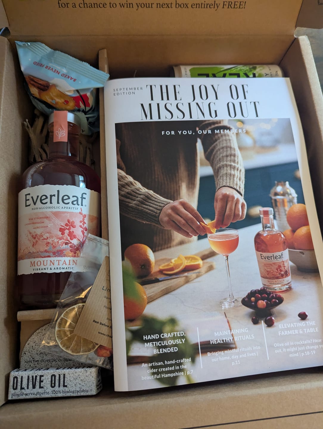 Customer photo review of Monthly, Bi-Monthly or Quarterly JOMO Box