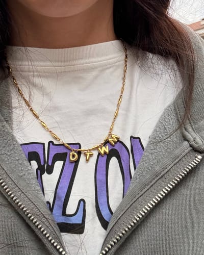 Customer photo review of Collana "Portami con te"