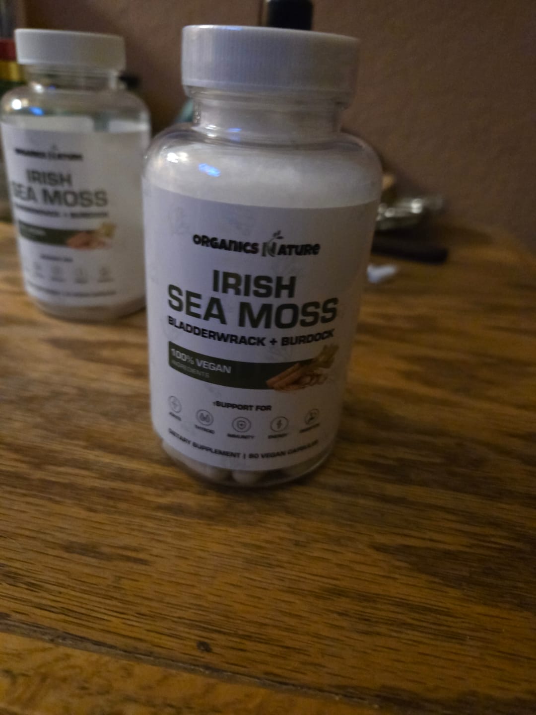 Customer photo review of Organic Irish Sea Moss With Bladderwrack and Burdock Root - 45 Servings