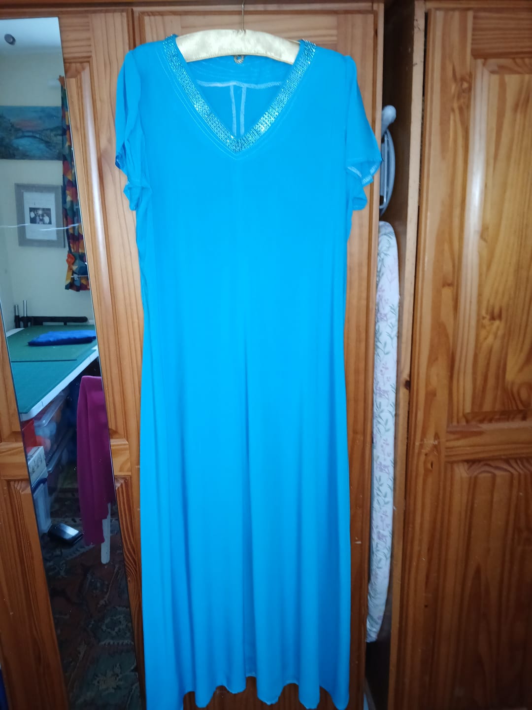 Customer photo review of Plain Viscose Poplin Fabric