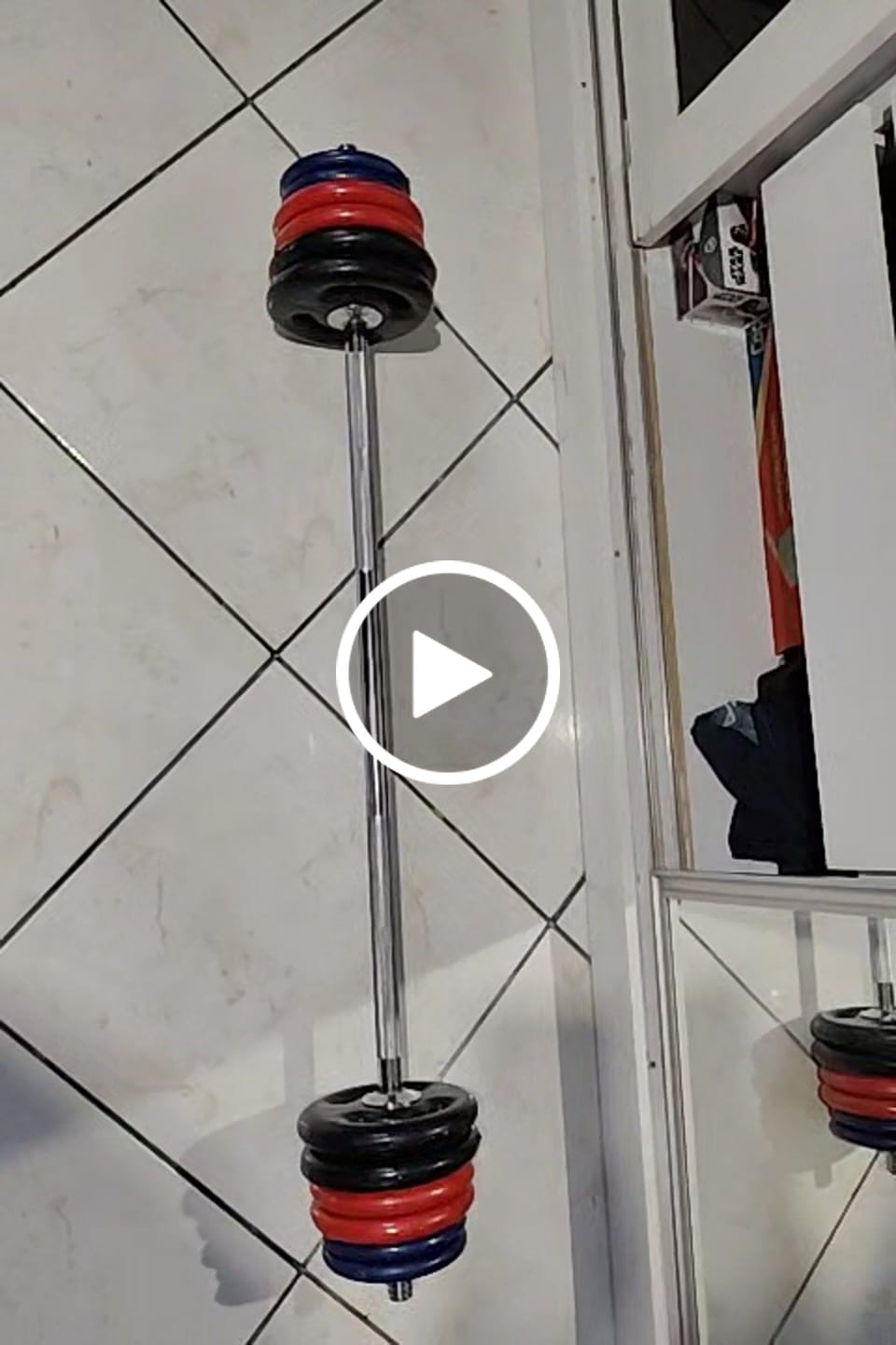 Customer video review of Barra Reta Maciça Com Rosca Cromada 25,40mm
