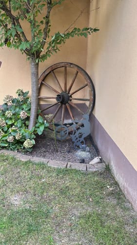 Customer photo review of Gartenstecker Mountainbiker