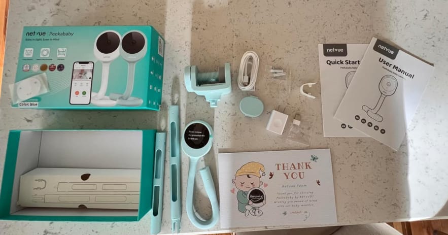Customer photo review of Netvue Peekababy Monitor