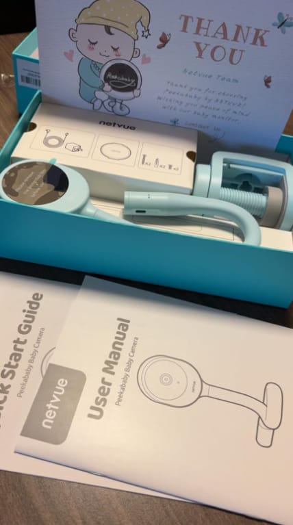 Customer photo review of Netvue Peekababy Monitor