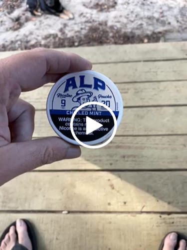 Customer video review of Chilled Mint Nicotine Pouches