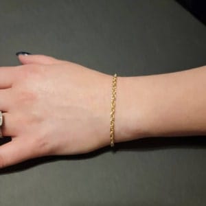 Customer photo review of 3.3mm Rope Chain, G33, S33
