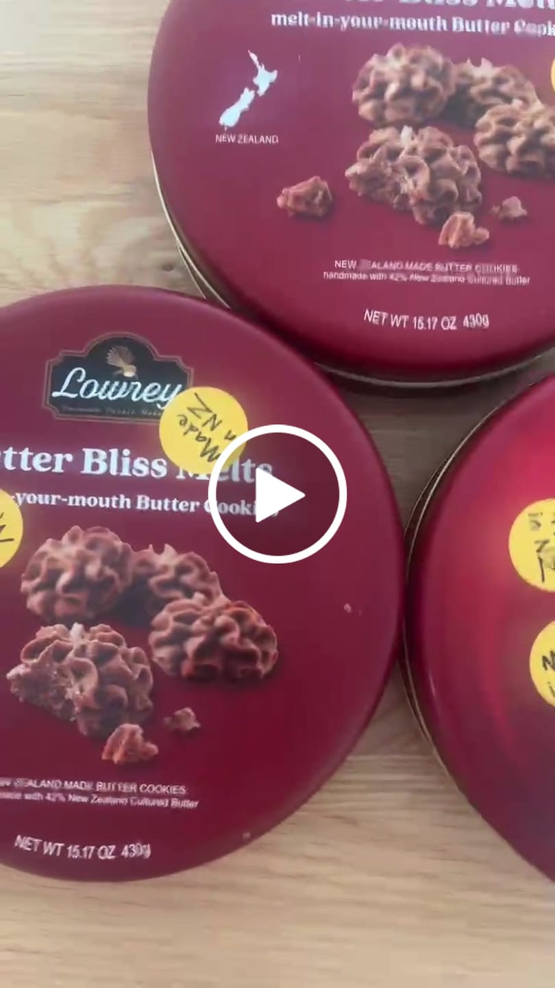 Customer video review of Lowrey Matcha Butter Cookies | Premium New Zealand Green Tea Cookies