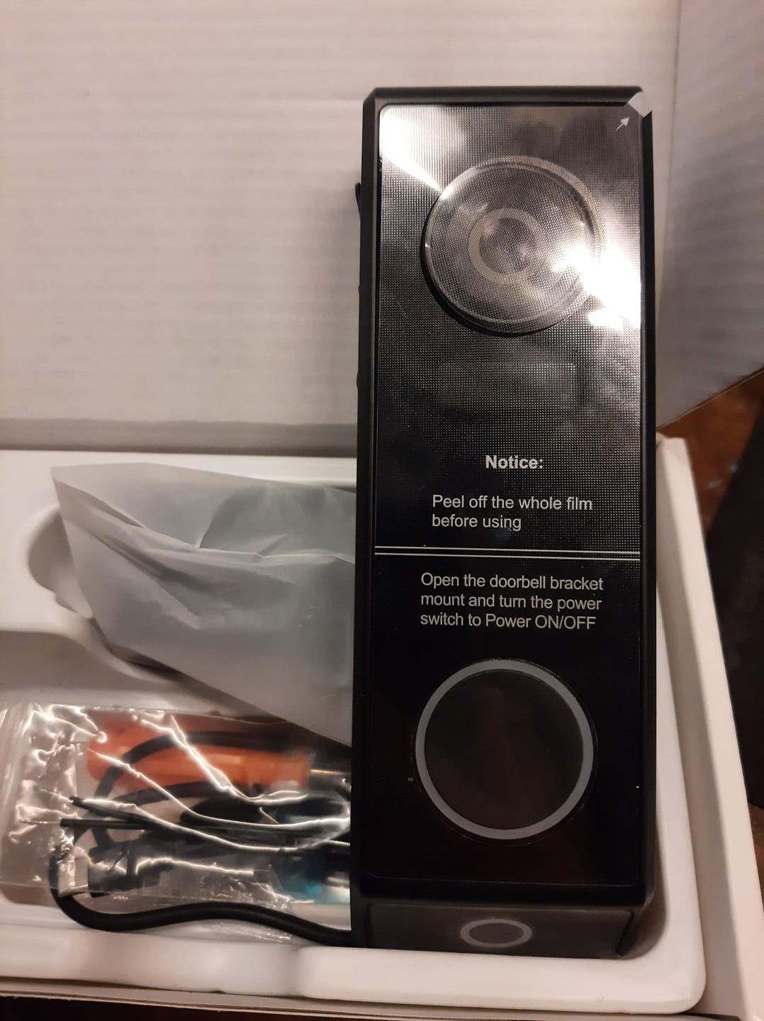 Customer photo review of DualCam Video Deurbel Totaalpakket
