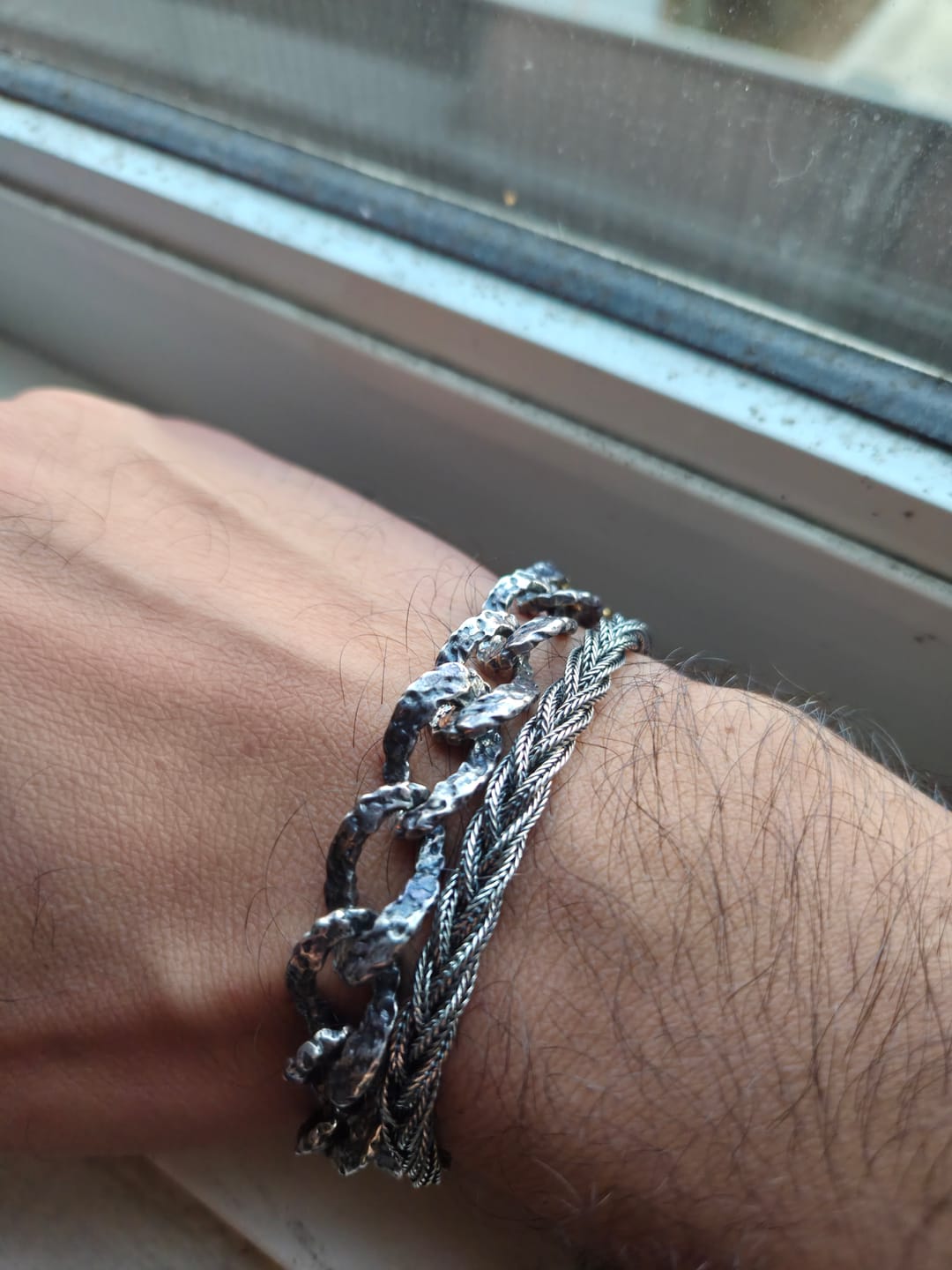 Customer photo review of WOVEN VIKINGS. - 925 STERLING SILVER