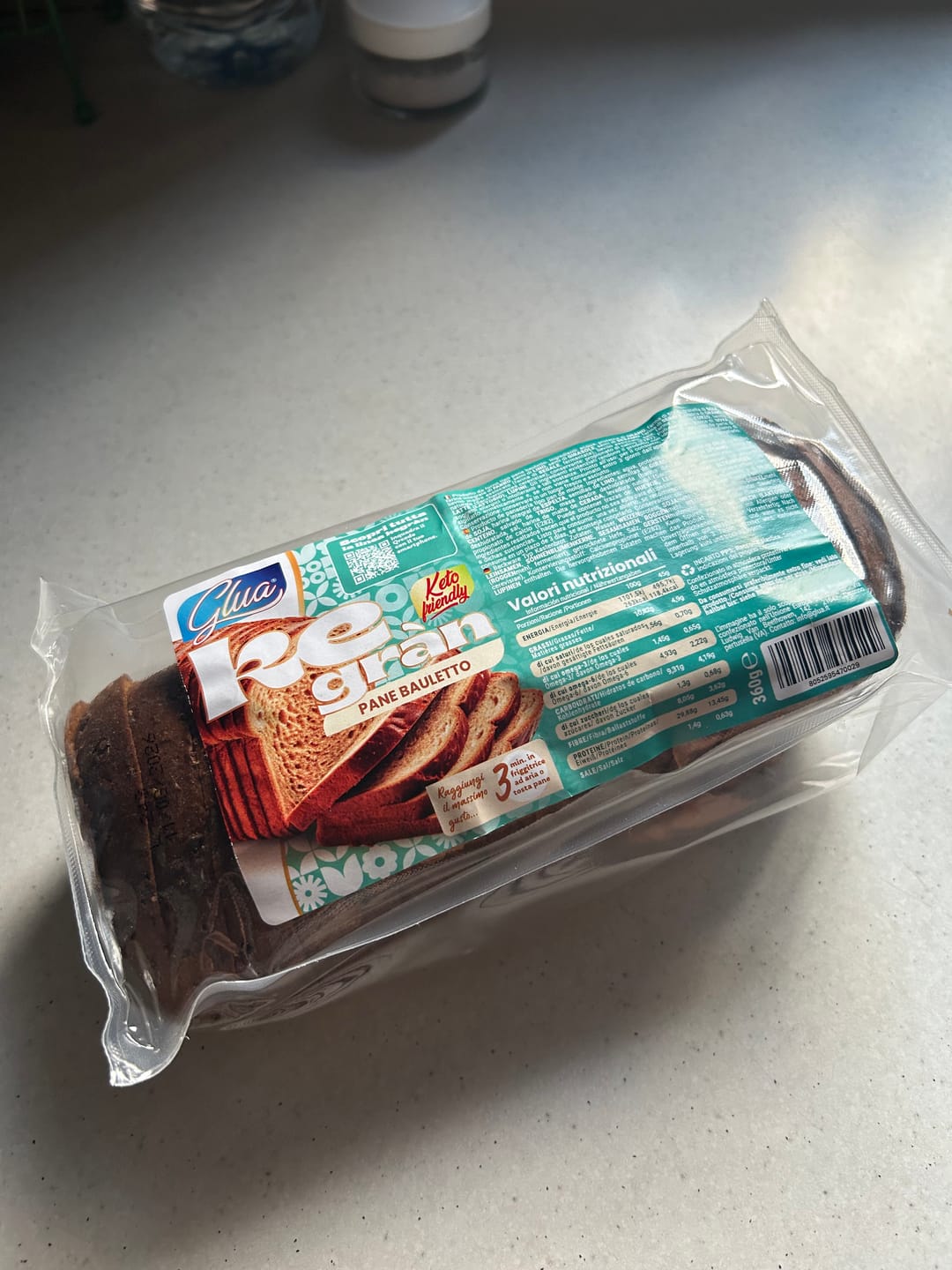 Customer photo review of Pane proteico Bauletto