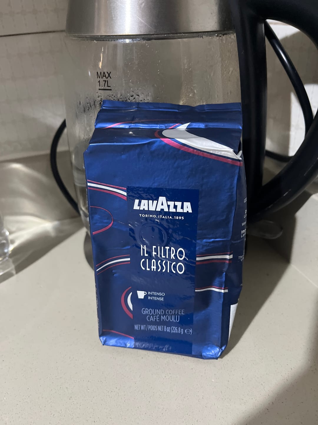 Customer photo review of Lavazza Filtro Classico 226,8gr Grano Molido